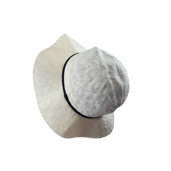 RACHEL ZOE. Black and Cream Hat Elegant Accessory - Picture 4 of 13